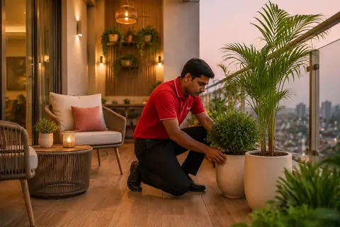 Balcony Interior by City Coolies