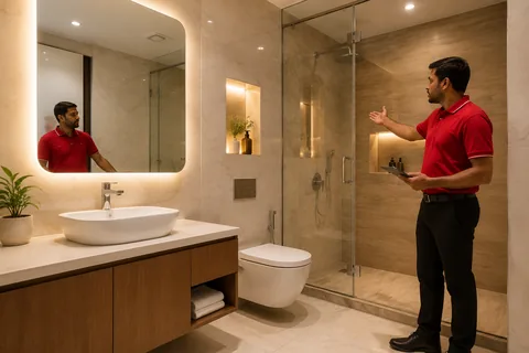 Bathroom Interior by City Coolies