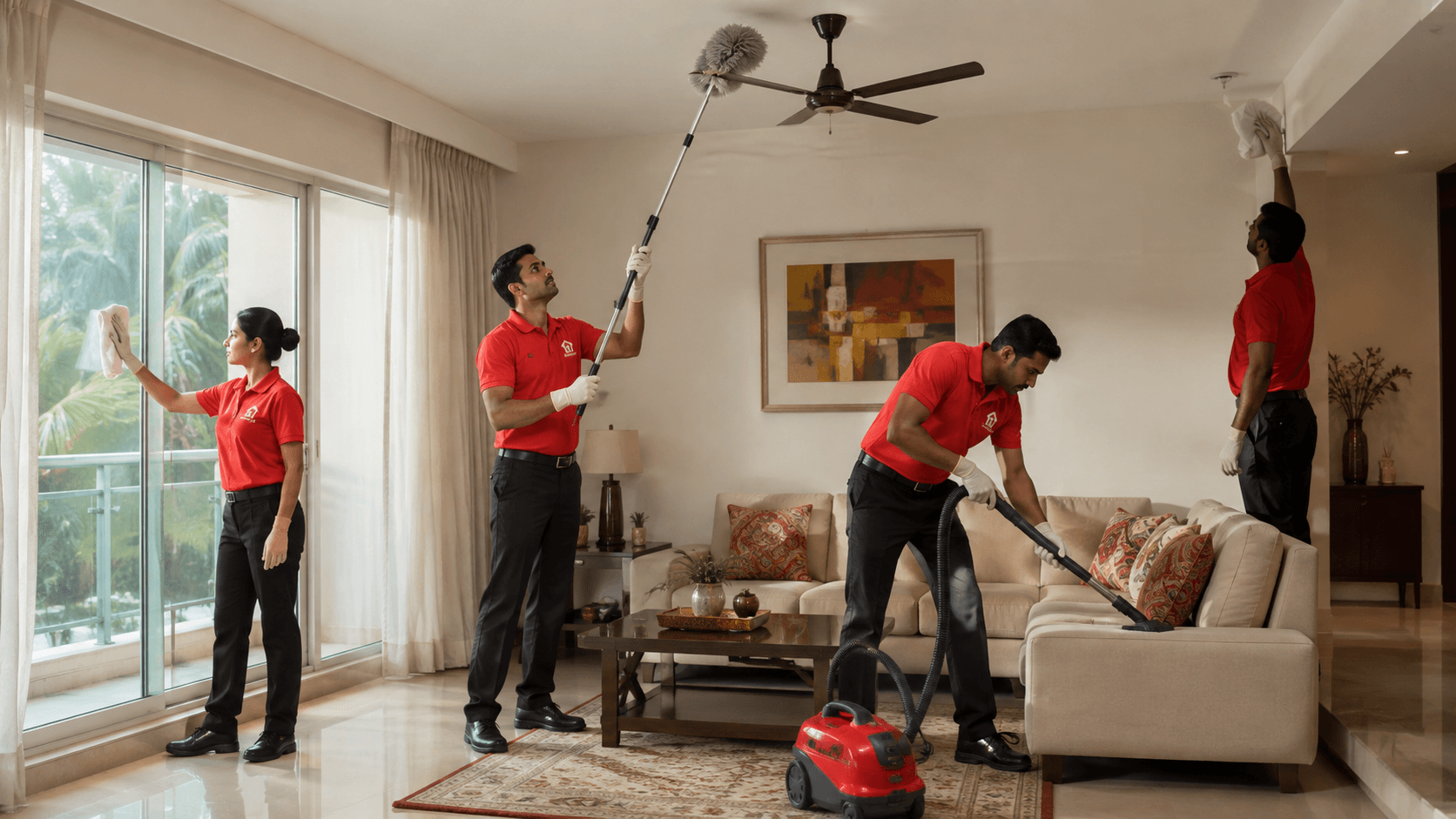City Coolies Ceiling Corner Cobweb Removal service