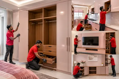 Complete Home Carpentry Work by City Coolies