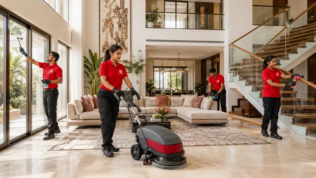 City Coolies Complete Villa Deep Cleaning service