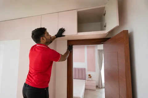 Custom Loft Storage Cabinet by City Coolies