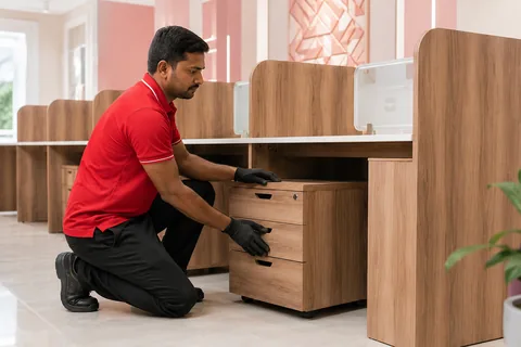 Custom Office Workstation by City Coolies