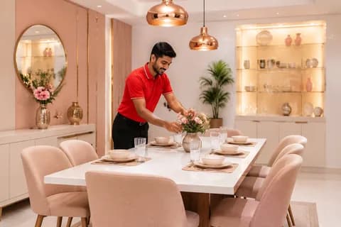 Dining Room Interior by City Coolies