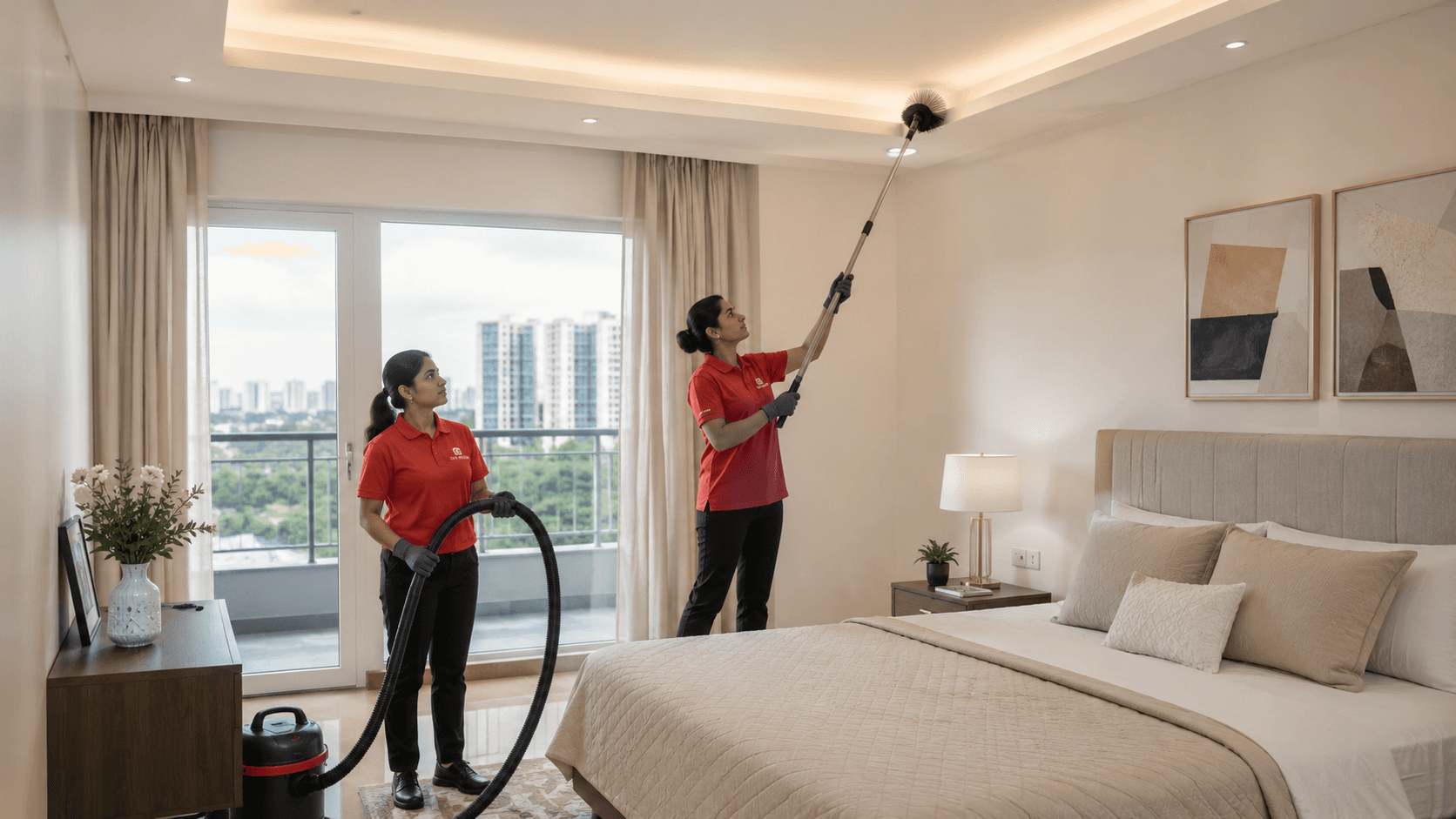 City Coolies Duplex & High-Ceiling Cobweb Cleaning service