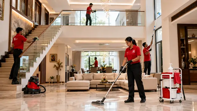 City Coolies Duplex & Multi-Floor Villa Cleaning service