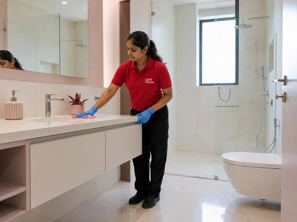 City Coolies Empty / Move-in Bathroom Cleaning service