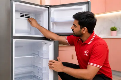 Double Door Fridge Service by City Coolies