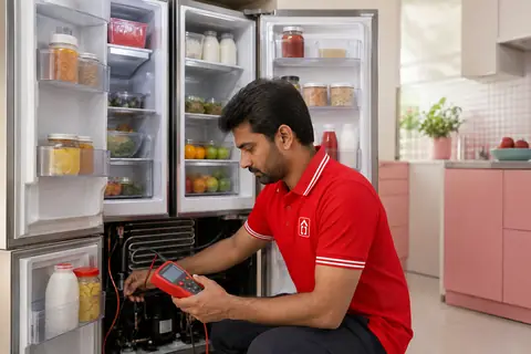 Side-by-Side Fridge Service by City Coolies