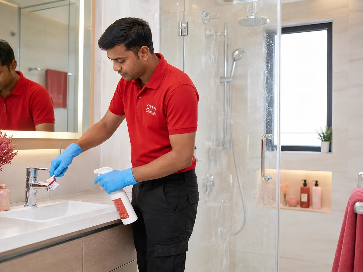 City Coolies Hard-Water Stain & Descaling service