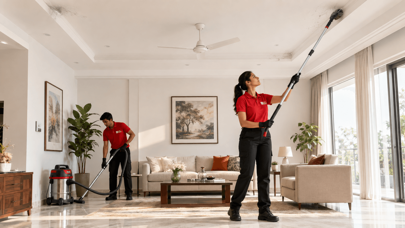 City Coolies Living Room Cobweb Care service