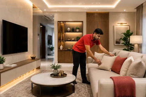 Living Room Interior by City Coolies