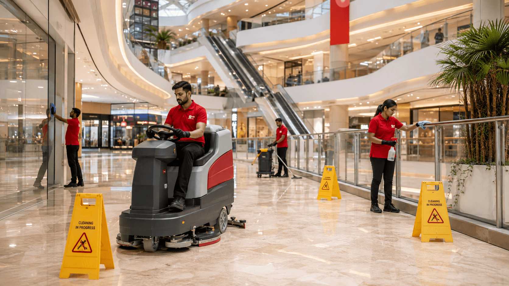 City Coolies Mall & Common-Area Cleaning service