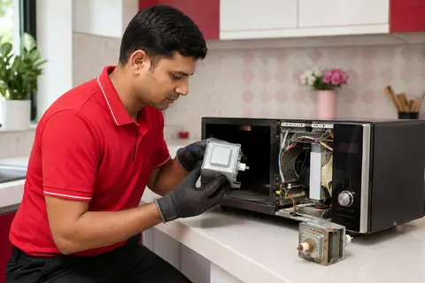 Magnetron Replacement (Labour) by City Coolies