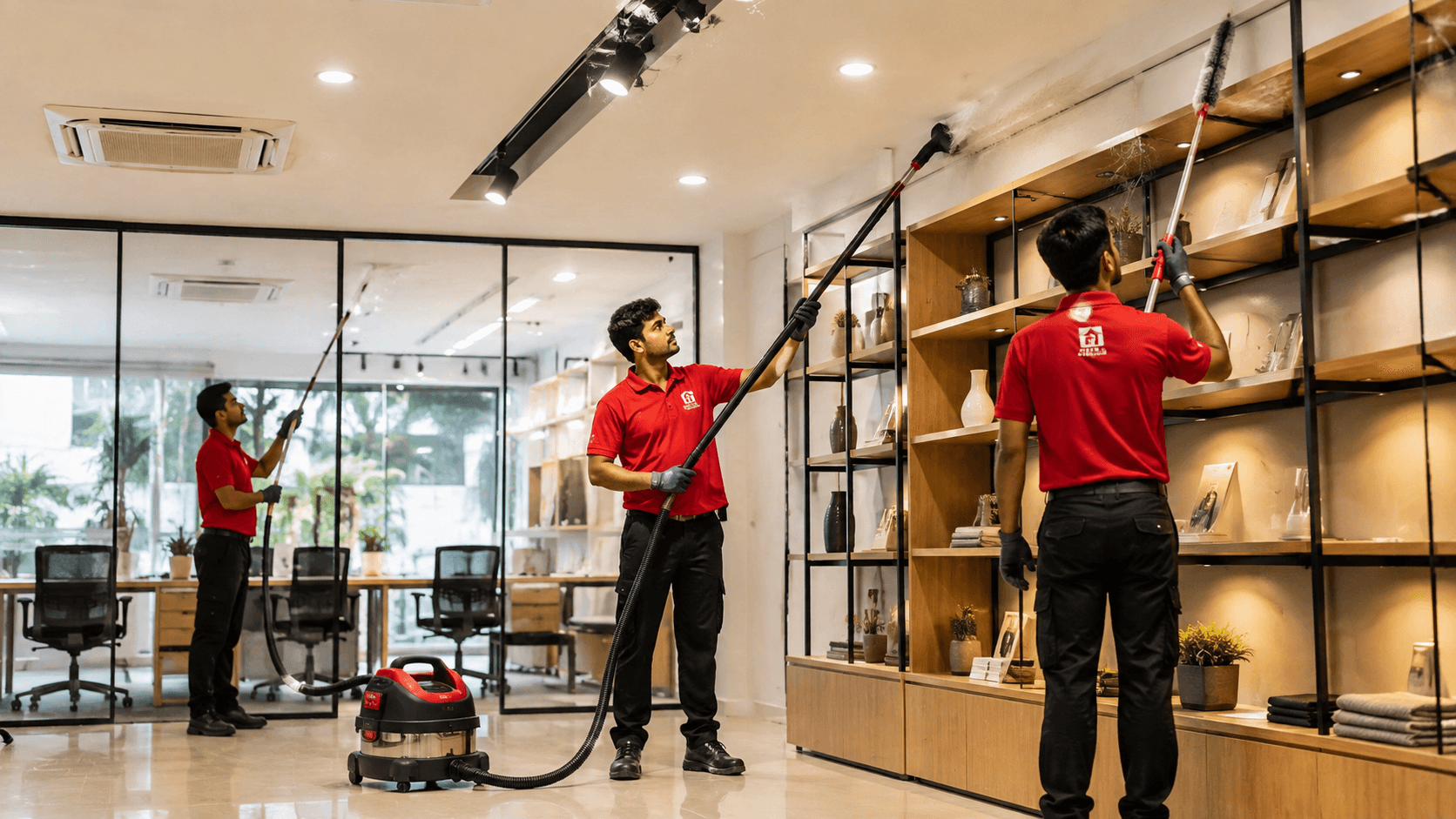 City Coolies Office & Shop Cobweb Cleaning service
