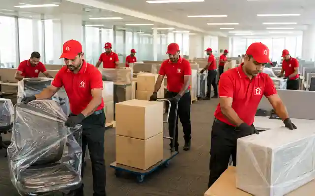 Large Corporate Office Shifting