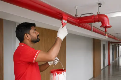 Fire Pipe Painting