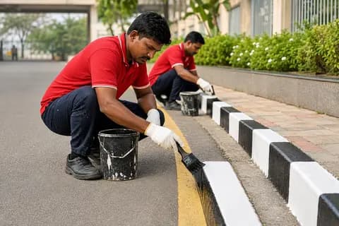 Road / Kerb Painting