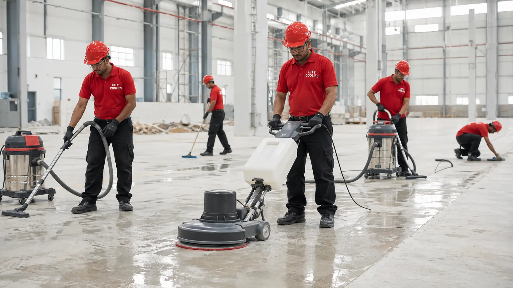 City Coolies Post-Construction Industrial Cleaning