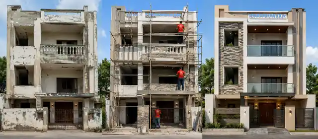 Building Exterior & Front Elevation Renovation