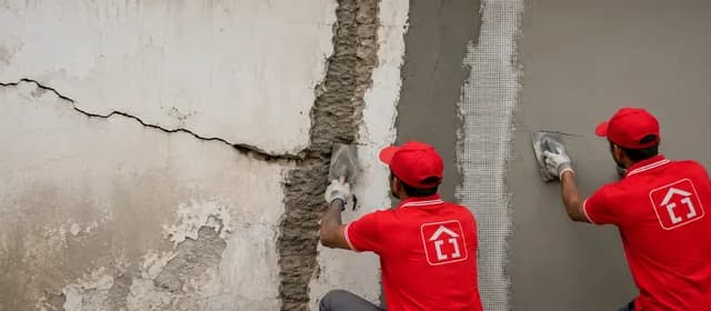Wall Plaster, Crack & Surface Repair