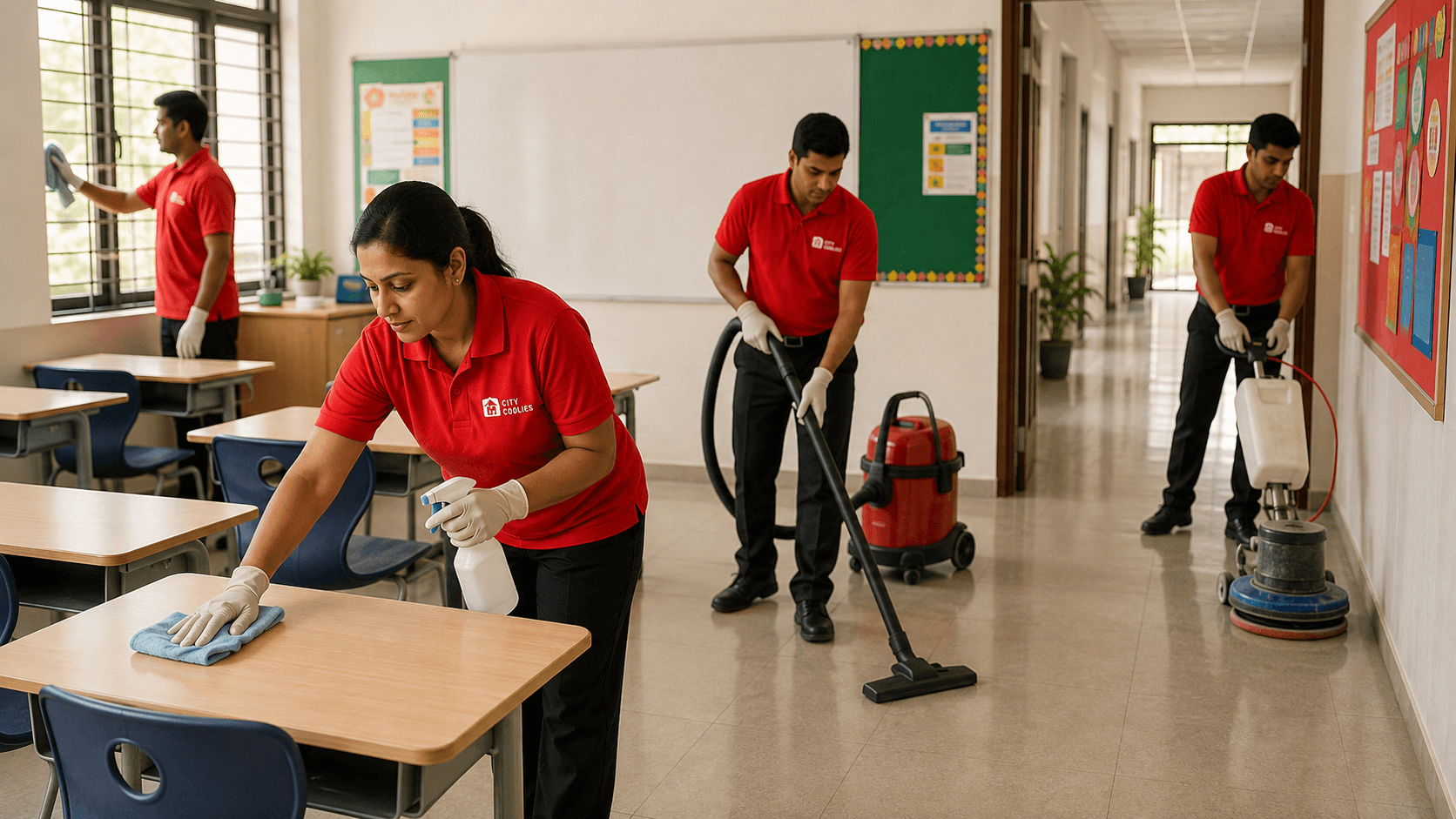 City Coolies School & Institution Cleaning service