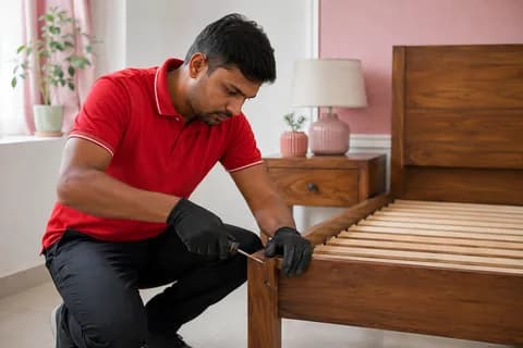 Table / Bed Wooden Repair by City Coolies