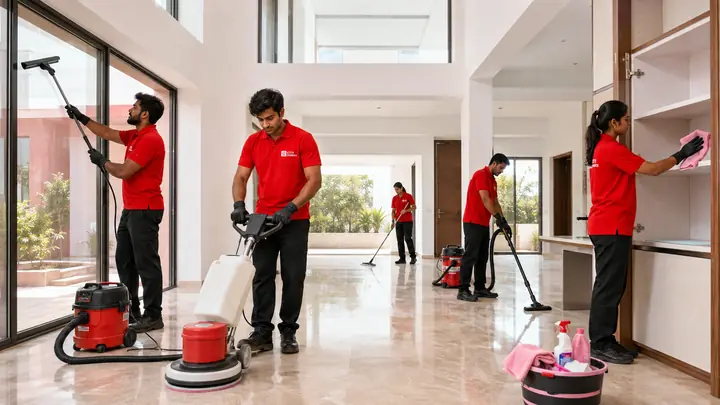 City Coolies Unfurnished / Move-in Villa Cleaning service