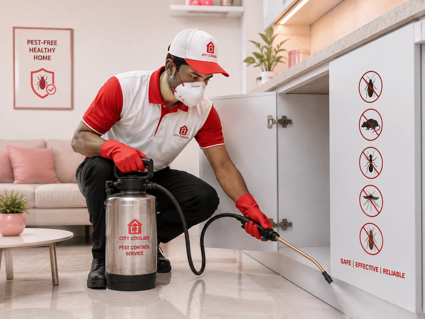 Pest Control service by City Coolies