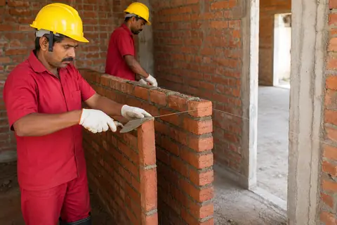 4.5-inch Partition Wall Construction