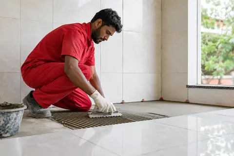 Ceramic Floor / Wall Tile Work