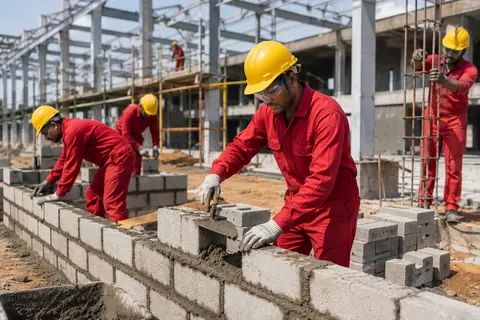Commercial Toilet / Utility Block Civil Construction