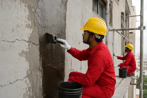 Exterior Wall Waterproofing