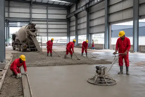 Industrial RCC Flooring