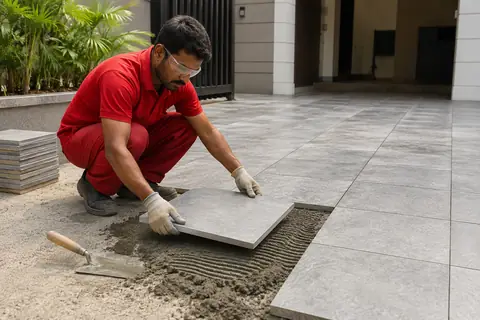 Outdoor / Parking Tile Flooring