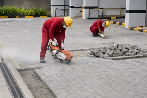 Parking Area Civil Flooring