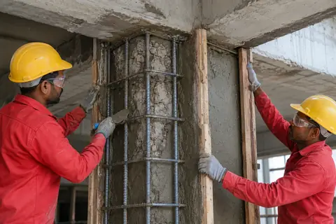 RCC Column / Beam Jacketing
