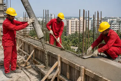 RCC Lintel Construction