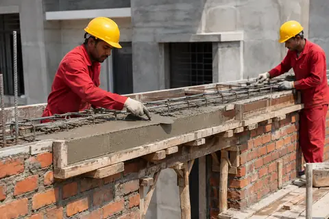 RCC Roof Slab Construction