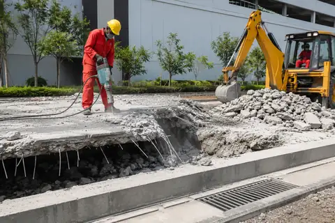 RCC Slab Demolition
