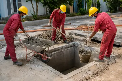 Underground Water Sump Civil Construction