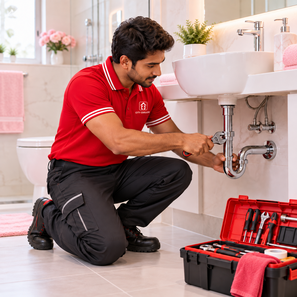 Plumbing Works service by City Coolies