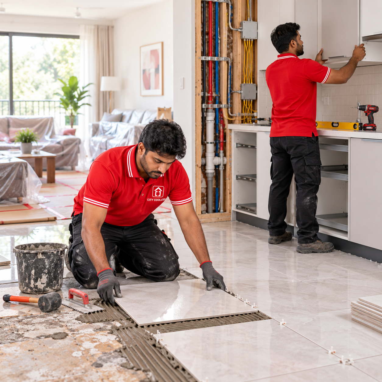 Renovation service by City Coolies