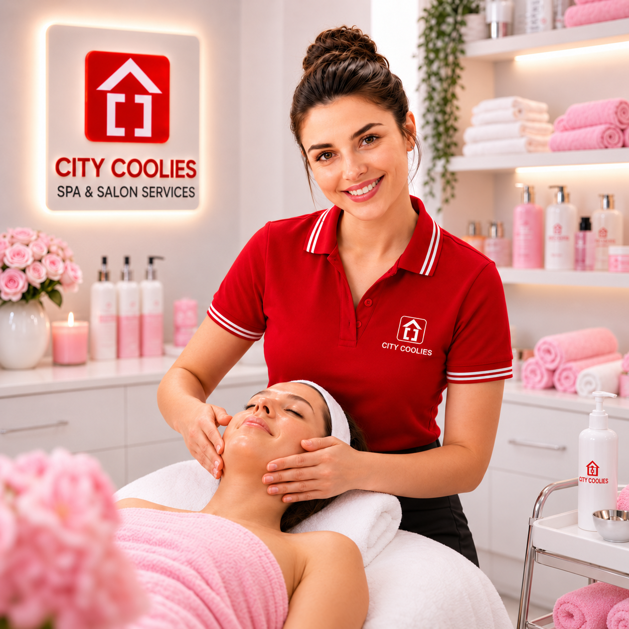 Spa & Salon Services service by City Coolies